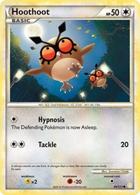 Hoothoot (66/123) [HeartGold SoulSilver]