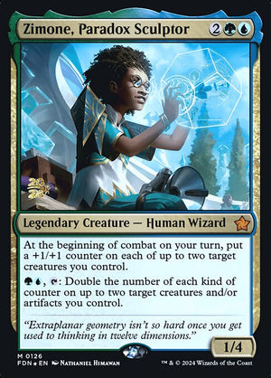 Zimone, Paradox Sculptor (126s) [Foundations Promos]