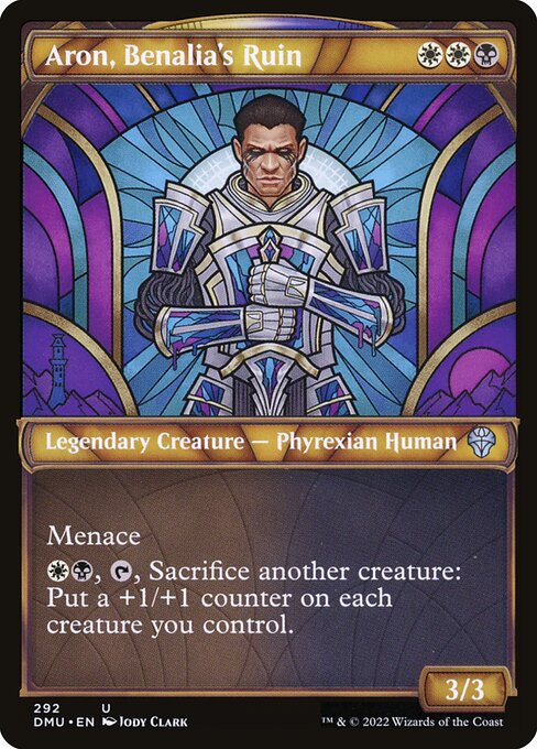 Aron, Benalia's Ruin (292) [Dominaria United] [Showcase]