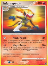 Infernape (22/100) [Majestic Dawn]