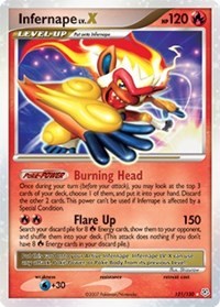 Infernape LV.X (121/130) [Diamond and Pearl]