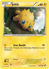 Joltik (44) (44/114) [Black and White]
