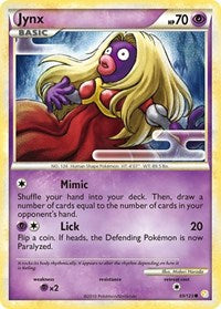 Jynx (69/123) [HeartGold SoulSilver]