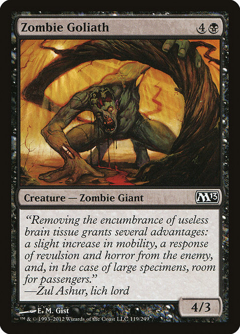 Zombie Goliath (119) [Magic 2013]