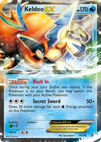 Keldeo EX (49/149) [Boundaries Crossed]
