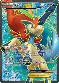 Keldeo EX (142 Full Art) (142/149) [Boundaries Crossed]