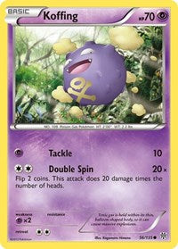 Koffing (56) (56/135) [Plasma Storm]