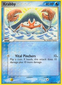 Krabby (54/100) [Crystal Guardians]
