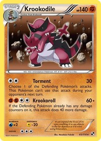 Krookodile (65/114) [Black and White]