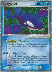 Kyogre ex (95/100) [Crystal Guardians]