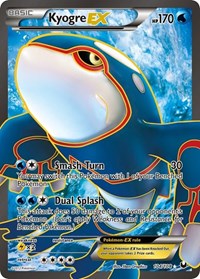 Kyogre EX (104 Full Art) (104/108) [Dark Explorers]