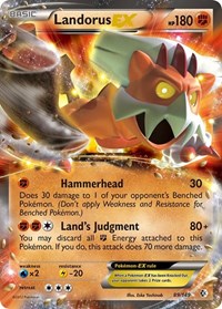 Landorus EX (89/149) [Boundaries Crossed]