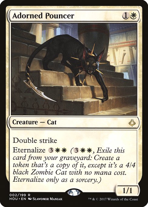 Adorned Pouncer (2) [Hour of Devastation]