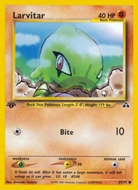 Larvitar (57/75) [Neo Discovery (Unlimited)]