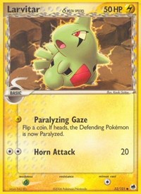 Larvitar (Delta Species) (52/101) [Dragon Frontiers]