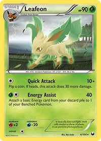 Leafeon (6/108) [Dark Explorers]