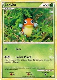Ledyba (71/123) [HeartGold SoulSilver]