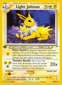 Light Jolteon (048/105) [Neo Destiny]