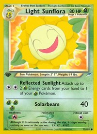 Light Sunflora (072/105) [Neo Destiny (Unlimited)]