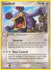 Loudred (23/100) [Crystal Guardians]