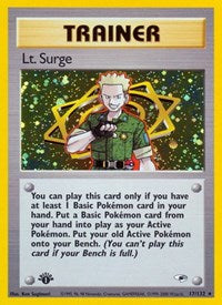 Lt. Surge (17) (017/132) [Gym Heroes]