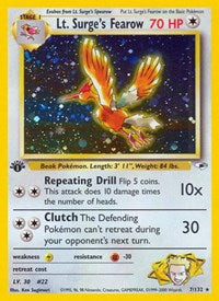 Lt. Surge's Fearow (007/132) [Gym Heroes (Unlimited)]