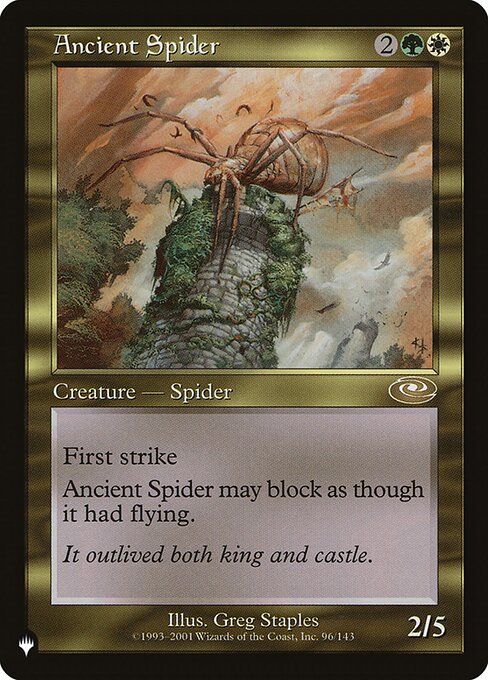 Ancient Spider (PLS-96) [The List]
