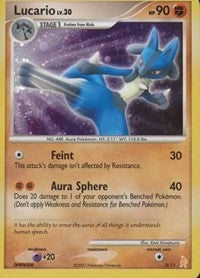 Lucario (3/11) [DP Trainer Kit Manaphy and Lucario]