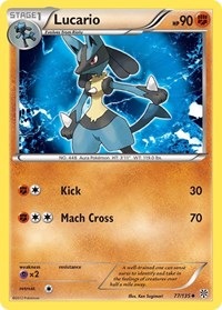 Lucario (77) (77/135) [Plasma Storm]