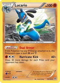 Lucario (78) (78/135) [Plasma Storm]