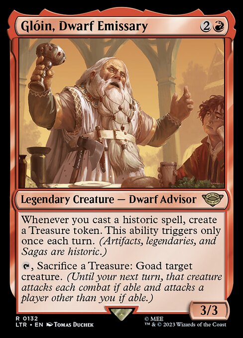 Glóin, Dwarf Emissary (132) [The Lord of the Rings: Tales of Middle-earth]