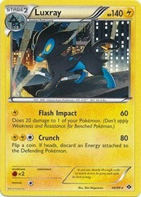 Luxray - 46/99 (046/099) [Deck Exclusives]