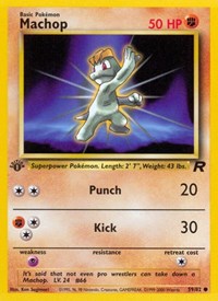 Machop (59/82) [Team Rocket (Unlimited)]