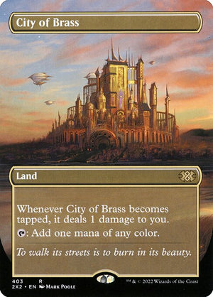 City of Brass (403) [Double Masters 2022] [Borderless]
