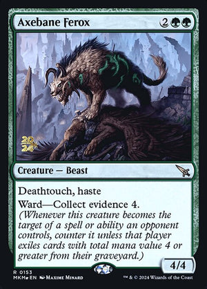 Axebane Ferox (153s) [Murders at Karlov Manor Promos]