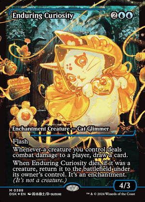 Enduring Curiosity (388) [Duskmourn: House of Horror]