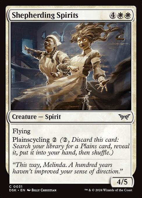 Shepherding Spirits (31) [Duskmourn: House of Horror]