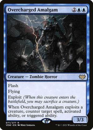 Overcharged Amalgam (71p) [Innistrad: Crimson Vow Promos]