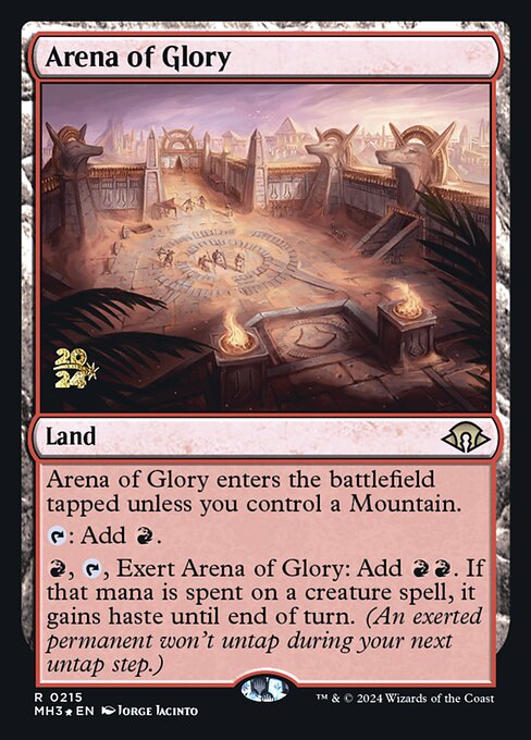 Arena of Glory (215s) [Modern Horizons 3 Promos]