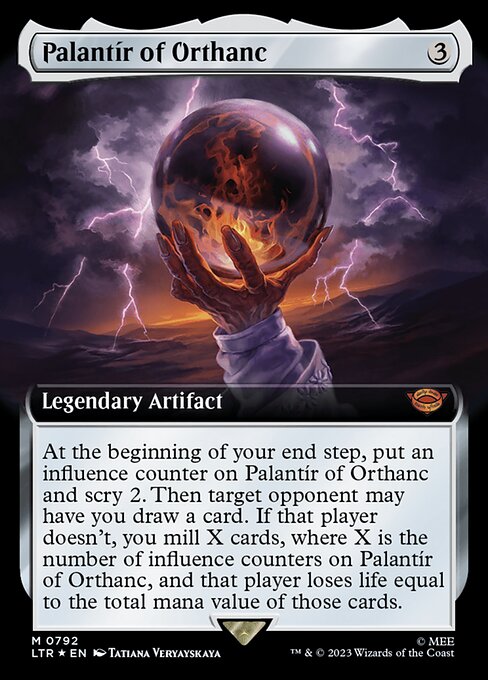Palantír of Orthanc (792) [The Lord of the Rings: Tales of Middle-earth] [Extended Art]