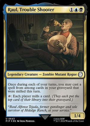 Raul, Trouble Shooter (643) [Fallout]