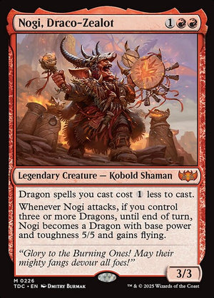Nogi, Draco-Zealot (226) [Tarkir: Dragonstorm Commander]