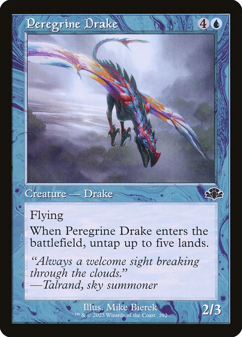 Peregrine Drake (292) [Dominaria Remastered]