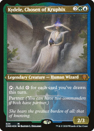 Kydele, Chosen of Kruphix (524) [Commander Legends] [Etched]
