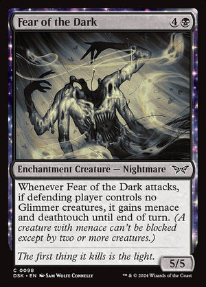 Fear of the Dark (98) [Duskmourn: House of Horror]