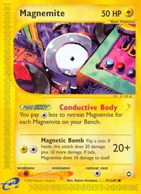 Magnemite (91) (091/147) [Aquapolis]