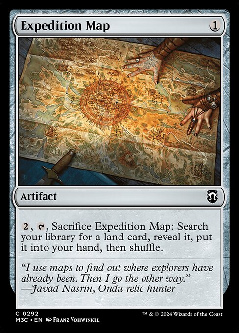 Expedition Map (292) [Modern Horizons 3 Commander]