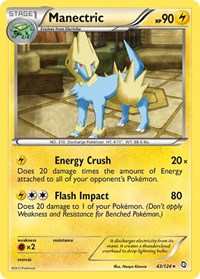 Manectric (43) (43/124) [Dragons Exalted]