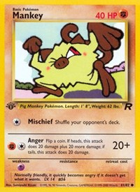Mankey (61/82) [Team Rocket (Unlimited)]