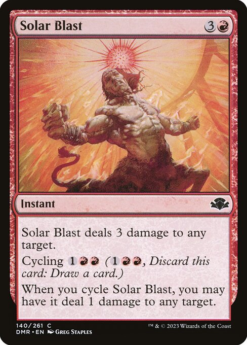 Solar Blast (140) [Dominaria Remastered]